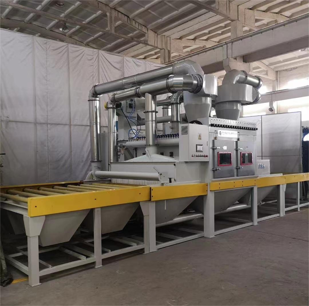 潜江抛丸机跑砂是什么原因