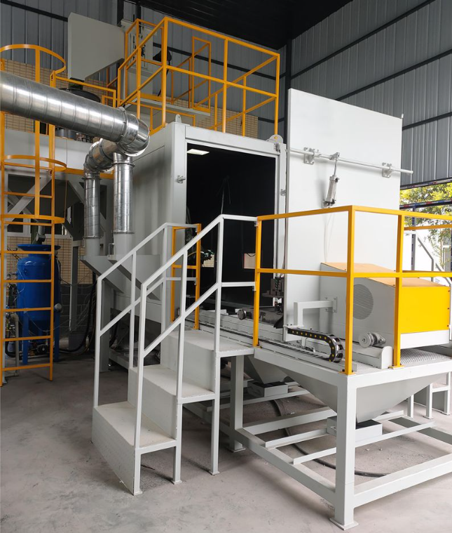 潜江全自动喷砂机 实现无人化高效生产