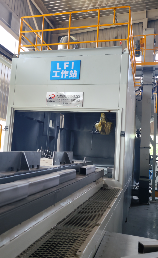 潜江喷砂机自动化改造 提升生产线产能