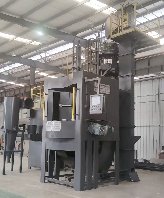 潜江转盘式喷砂机 提升圆形工件处理效率